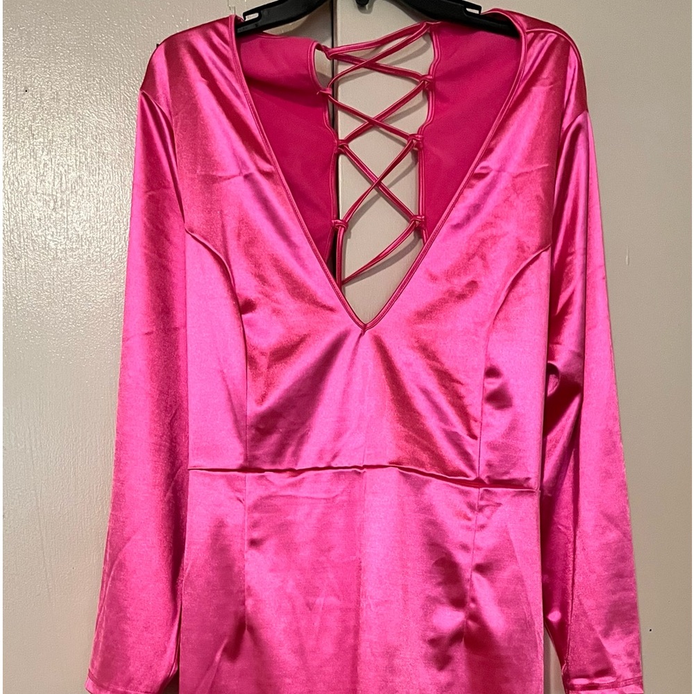 Fashion Nova Pink Party Dress